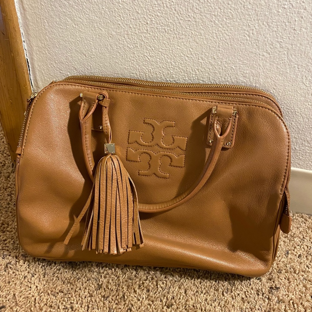 Tory Burch brown leather purse